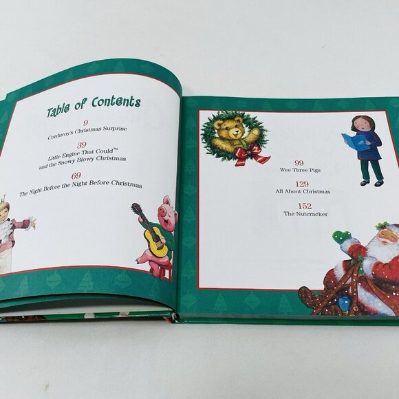 Storybook Treasury Christmas Children Book Bedtime Classic Story Tales Picture - Picture 5 of 12